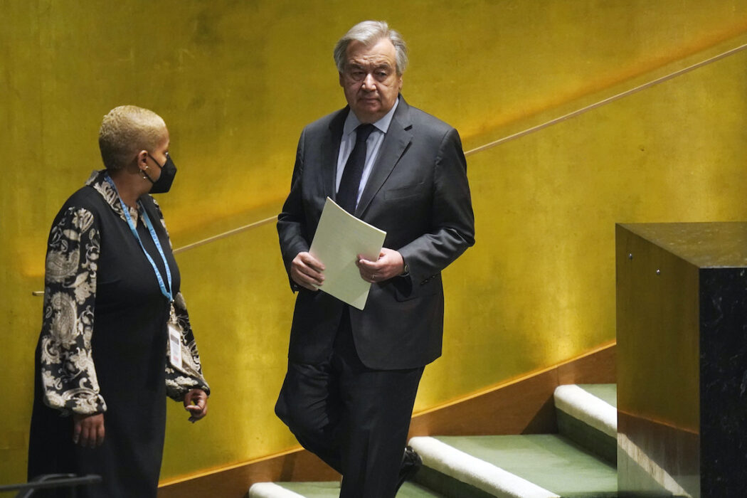António Guterres.