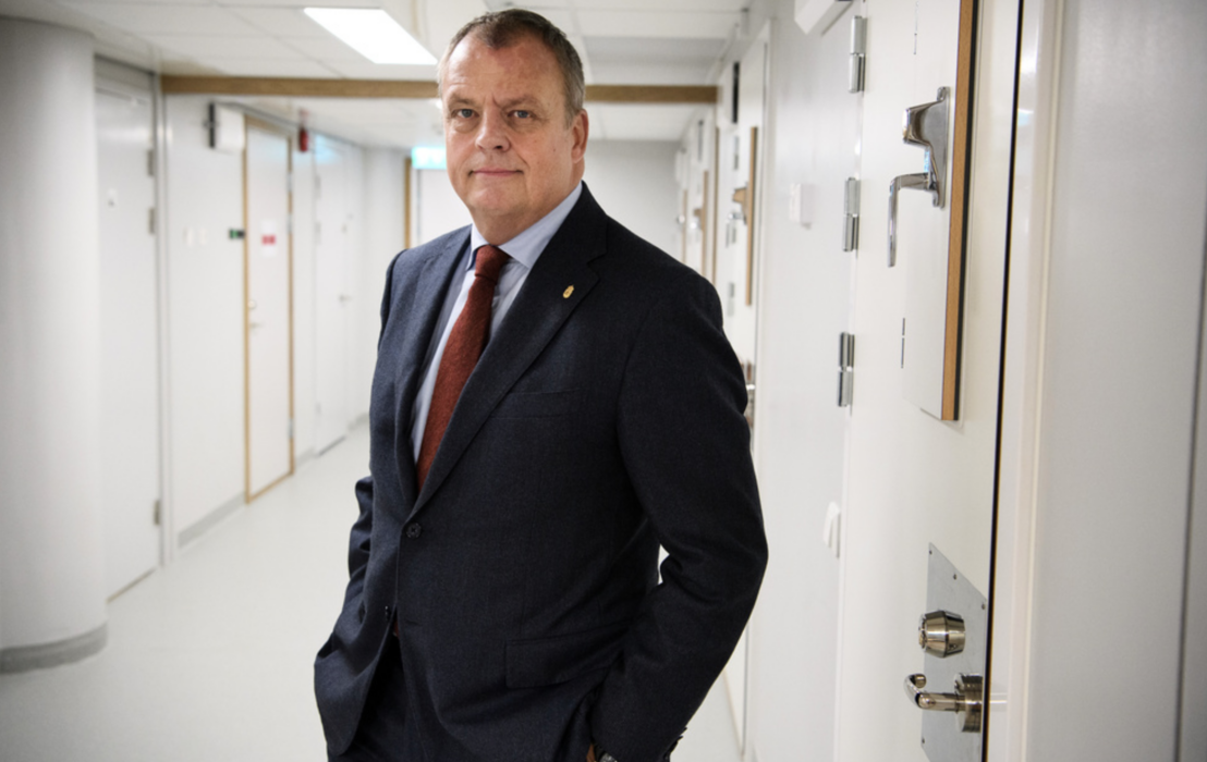 Kriminalvårdens generaldirektör Martin Holmgren