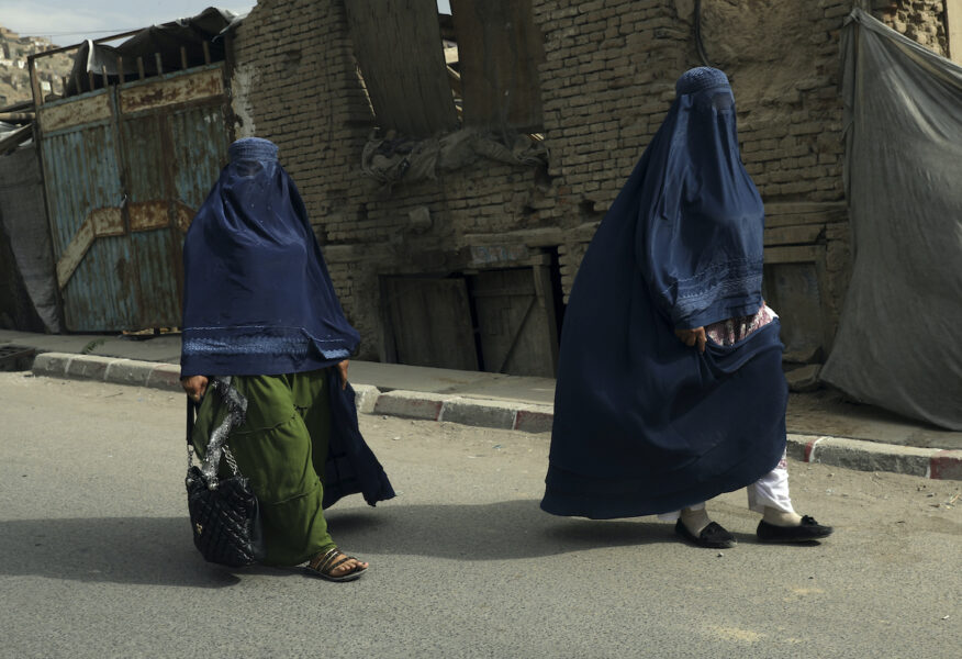 Afghanska kvinnor i Kabul.
