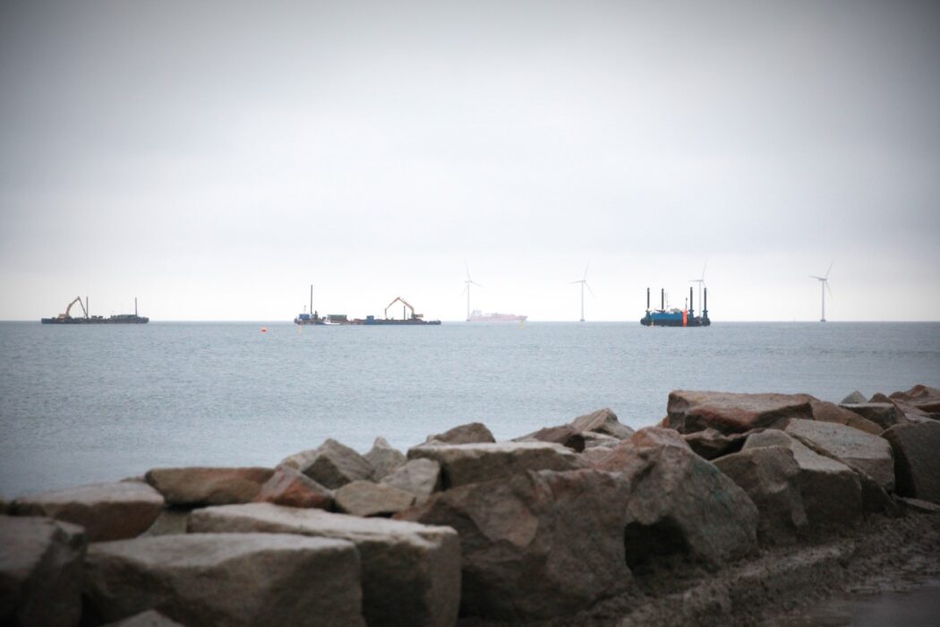 Här utanför Refshaleøen i Köpenhamn är det tänkt att den konstgjorda ön Lynetteholm ska byggas.