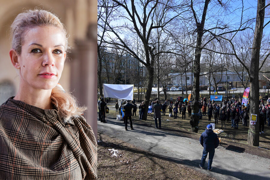 Stockholms stadsbyggnadsnämnd har beslutat att den del av Mariebergsparken som ligger alldeles intill ryska ambassaden får namnet Fria Ukrainas plats.