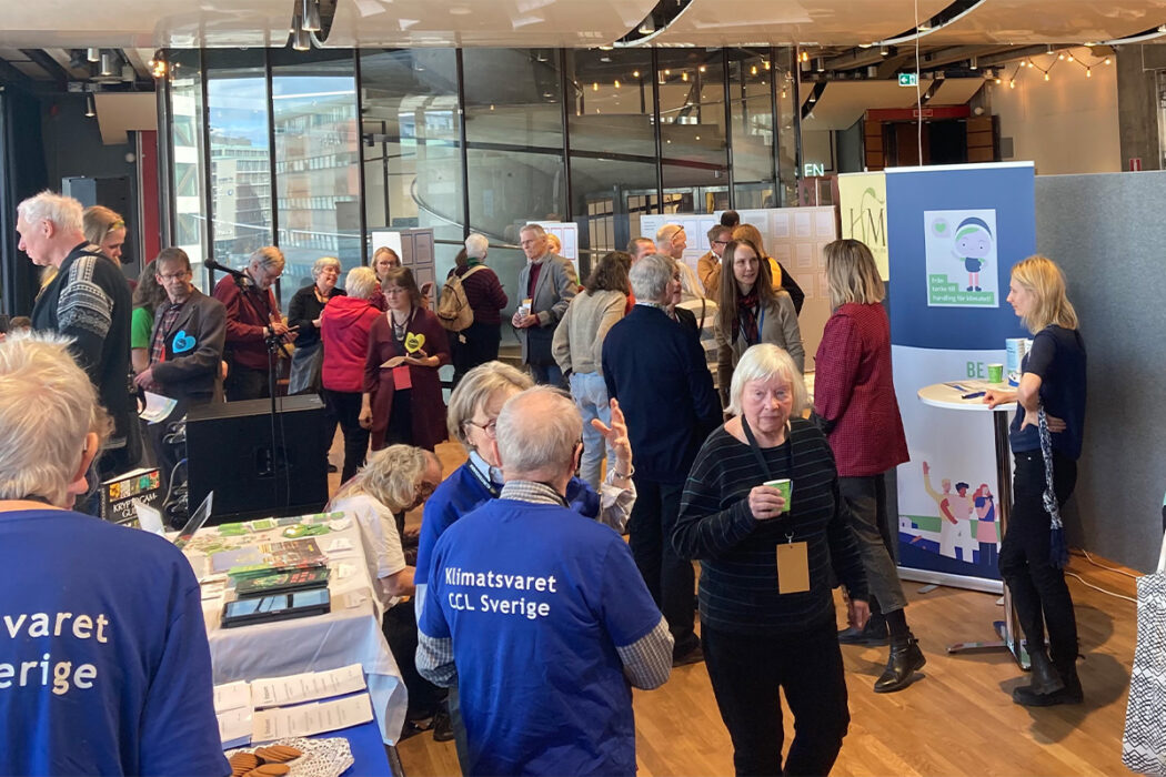 Över 400 personer samlades i dag på Kulturhuset i Stockholm då Klimatriksdag 2022 inleddes.