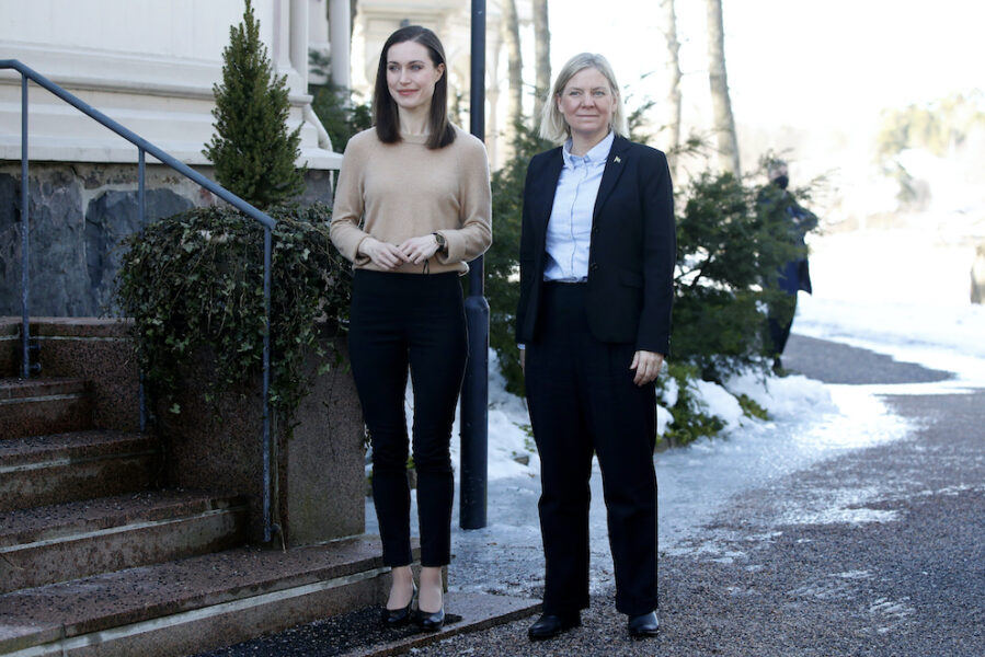 I början av mars besökte statsminister Magdalena Andersson (S) sin finländska kollega Sanna Marin (S).