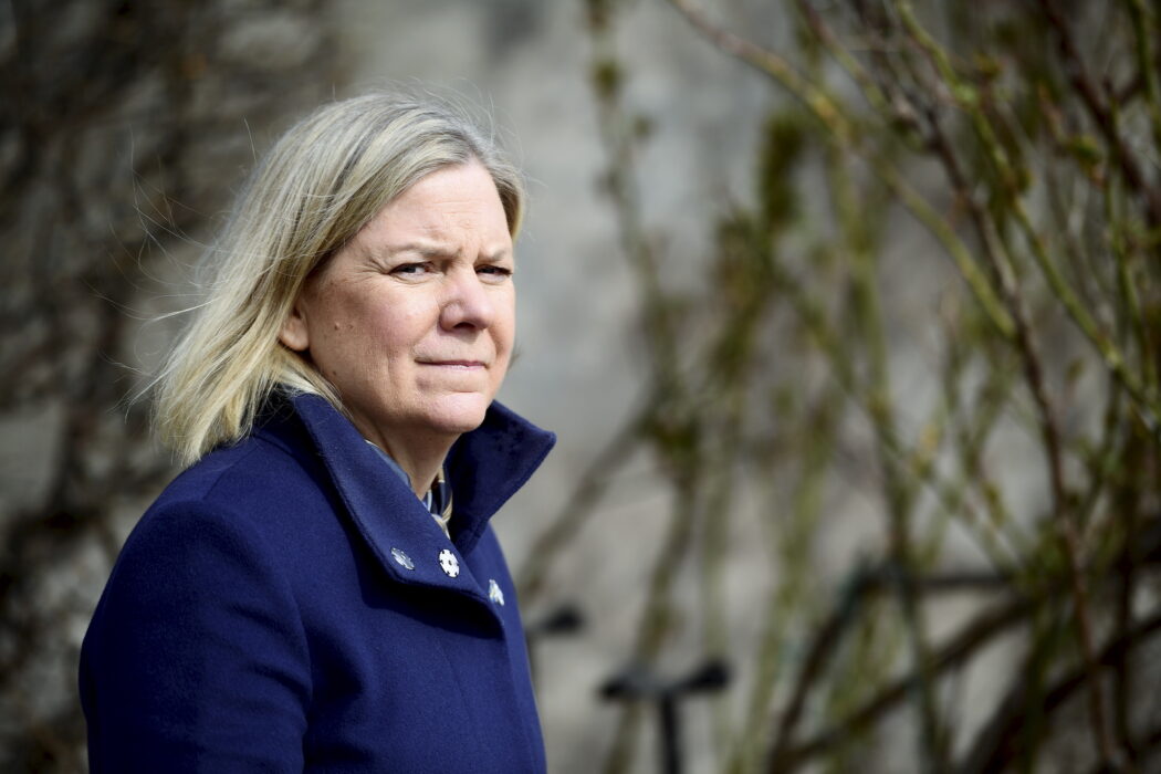 Statsminister Magdalena Andersson (S).