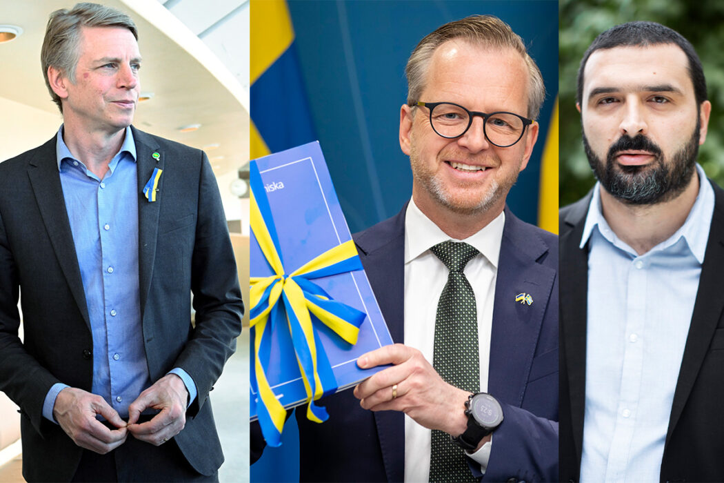 Mikael Damberg (S) presenterade vårändringsbudgeten.