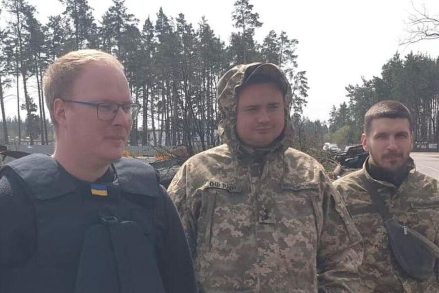 Riksdagsledamot Anders Österberg (S) har precis kommit hem från en resa i Ukraina där han bland andra träffat soldater vid den norra fronten.