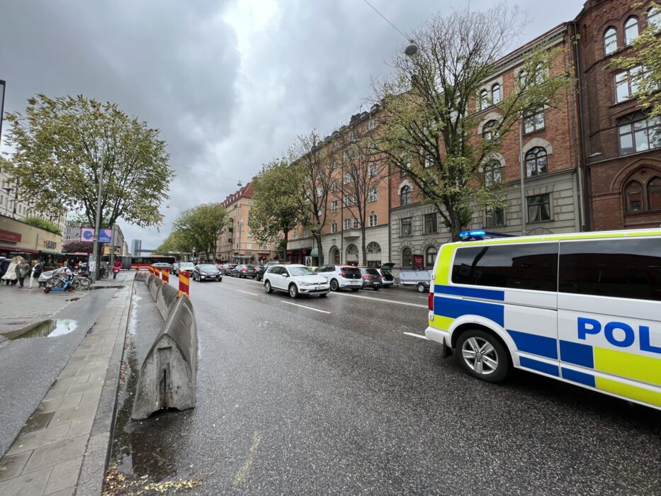 Alla var inte nöjda med cyklisternas företräde