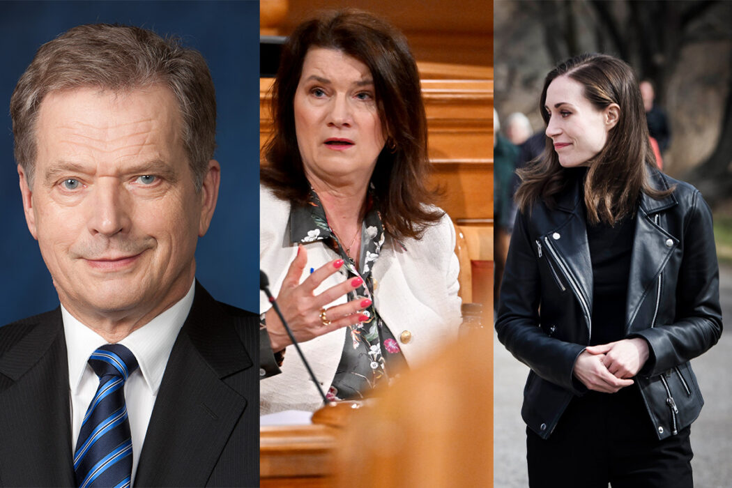 Finlands president Sauli Niinistö och statsminister Sanna Marin har enligt finska medier bestämt sig för ett ansöka om ett finskt medlemskap i Nato.