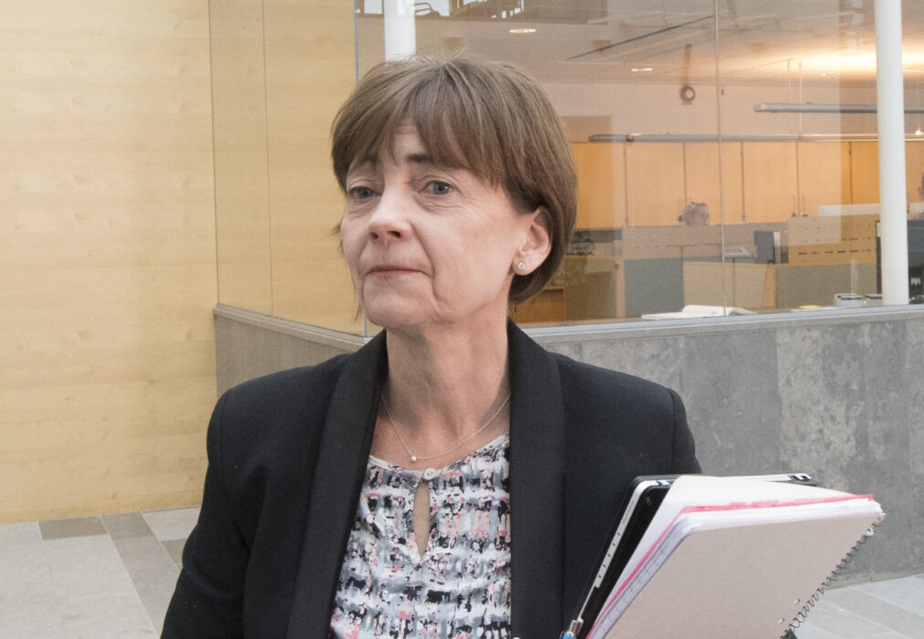 Åklagare Birgitta Fernlund tycker att lantbrukaren är skyldig.