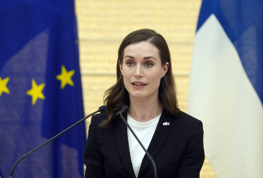 Finlands statsminister Sanna Marin.