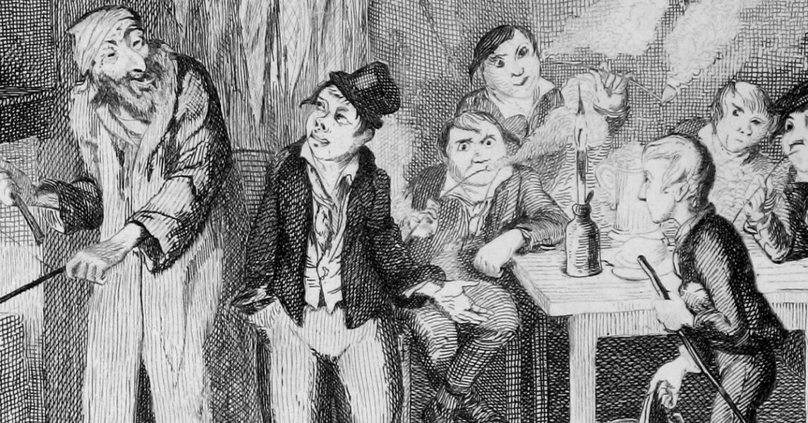 Charles Dickens roman om barnhemspojken Oliver Twist kom ut på 1830-talet, cirka 65 år innan Jack London gav ut Avgrundens folk.
