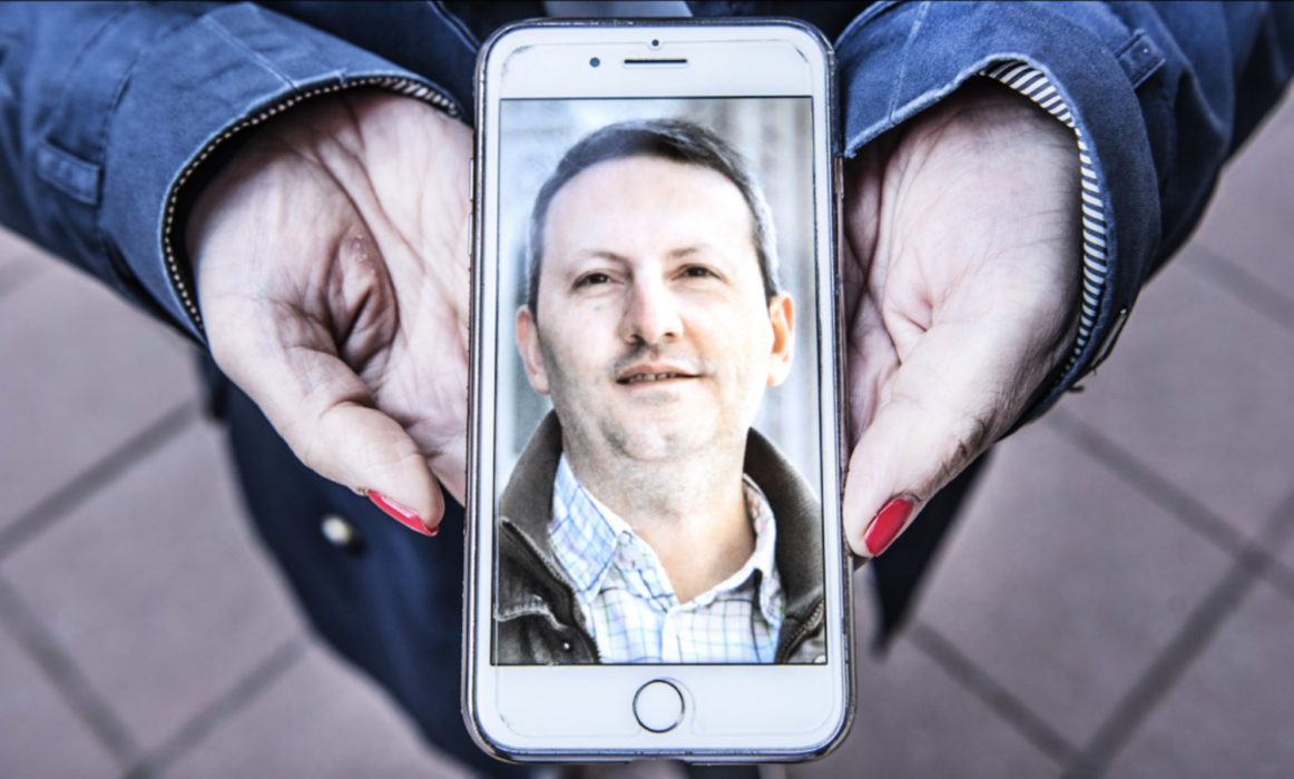 KI-forskaren Ahmadreza Djalali som sitter fängslad i Iran.