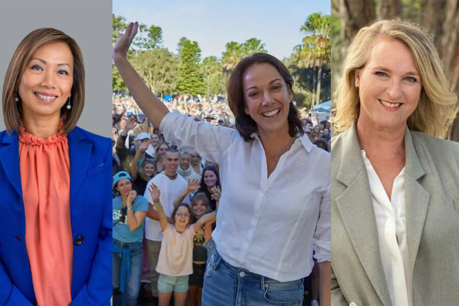 Dai Le, Sophie Scamps och Kylea Tink är tre av de oberoende så kallade teal-kandidater som efter helgens val i Australien tar plats i representanthuset.