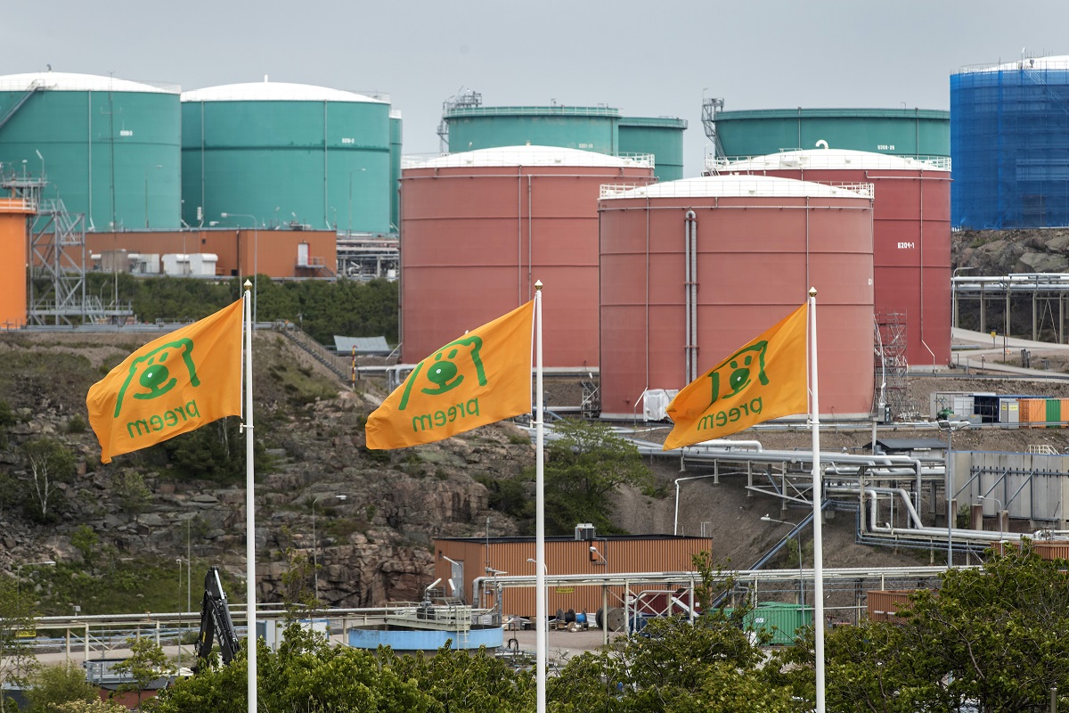 är inte en hållbar stad gör energihamnen helt fossilfri