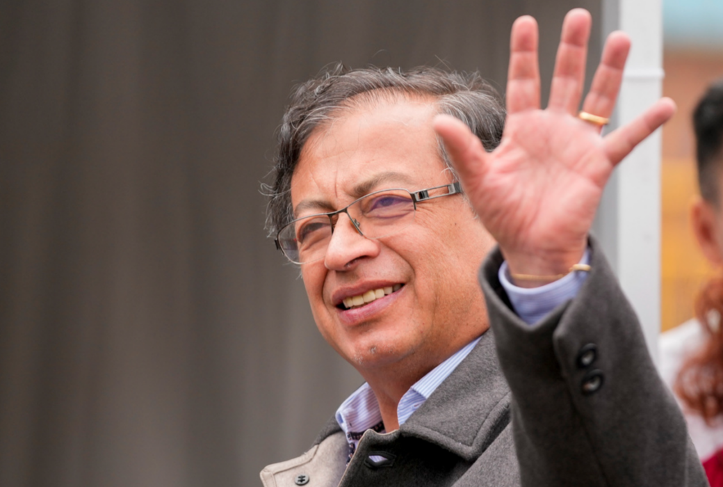 Gustavo Petro är Colombias nya president.