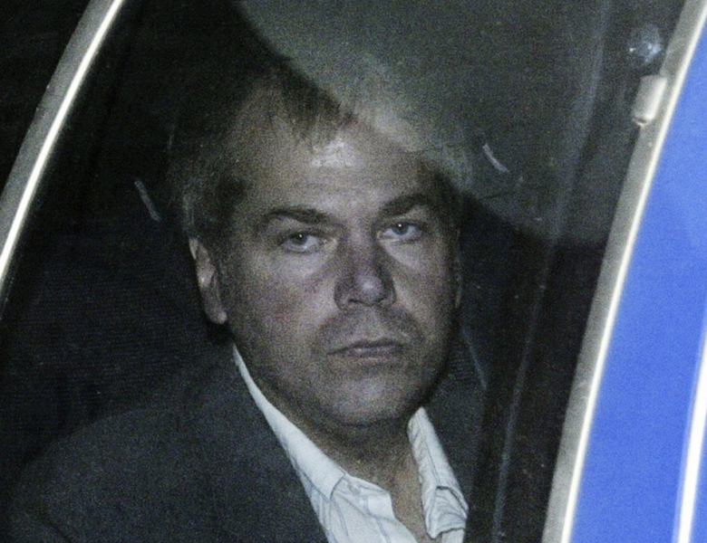 John Hinckley i samband med ett besök i rätten i november 2003.