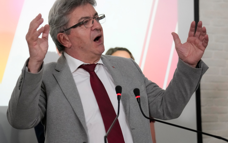 Den radikale vänsterledaren Jean-Luc Mélenchon har samlat de större vänsterpartierna bakom sig, även de mer moderata.