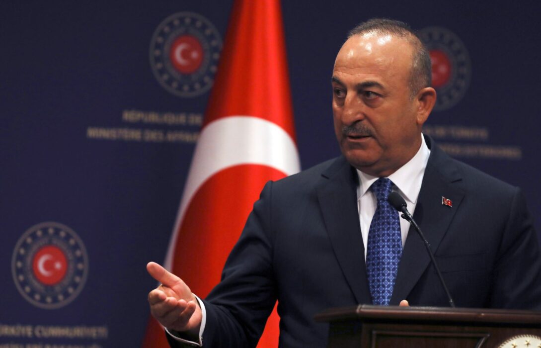 Turkiets utrikesminister Mevlüt Cavusoglu.