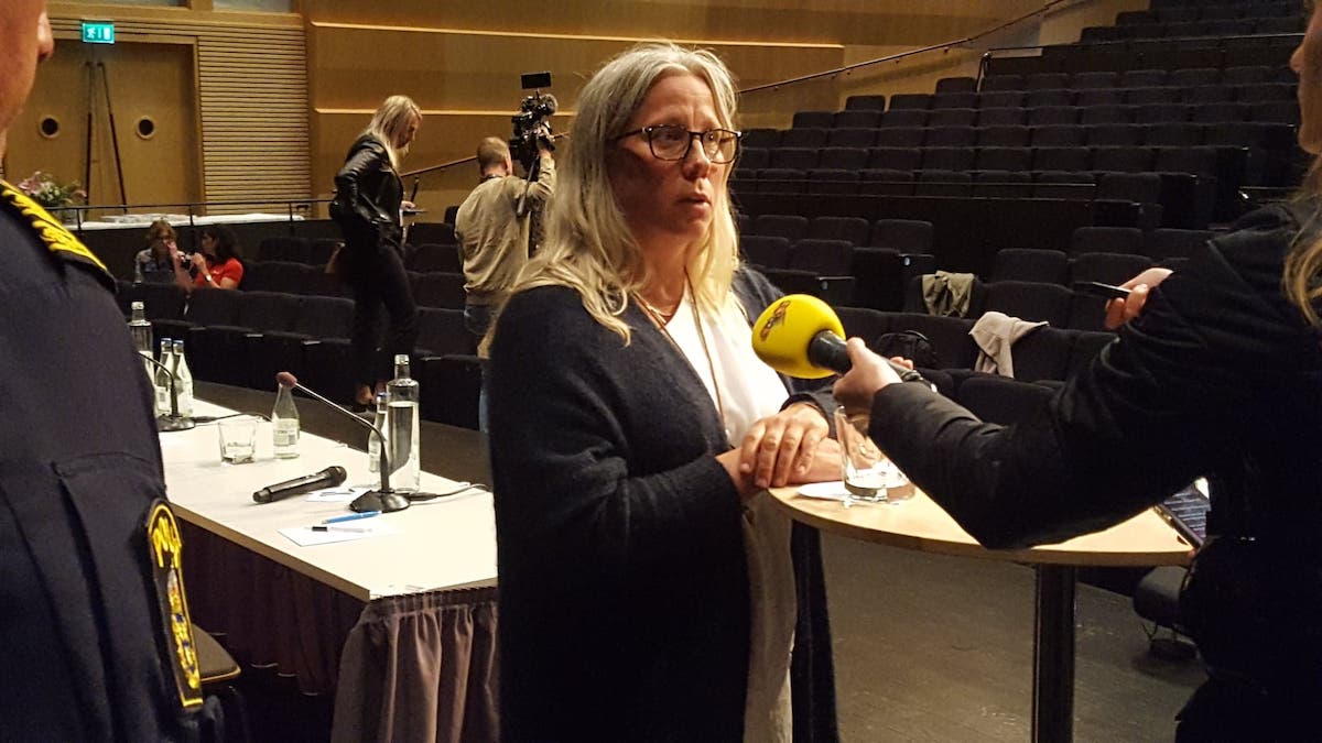 Kammaråklagare Petra Götell har som avsikt att begära den misstänkte mannen häktad under eftermiddagen.