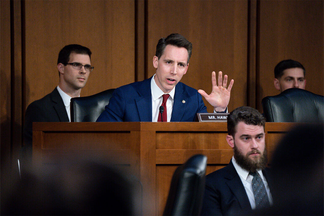 Josh Hawley, och 18 andra senatorer, kommer att rösta nej till ett svensk medlemskap i Nato eftersom han anser att USA borde fokusera på Kina.