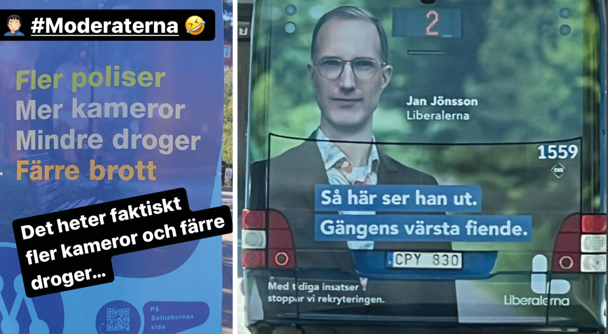 Moderaternas valaffisch (t.