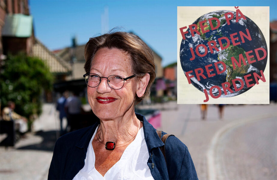 Gudrun Schyman vill att besökarna på Österlens fredsfestival ska få kunskap som gör dem redo att agera för freden och klimatet.