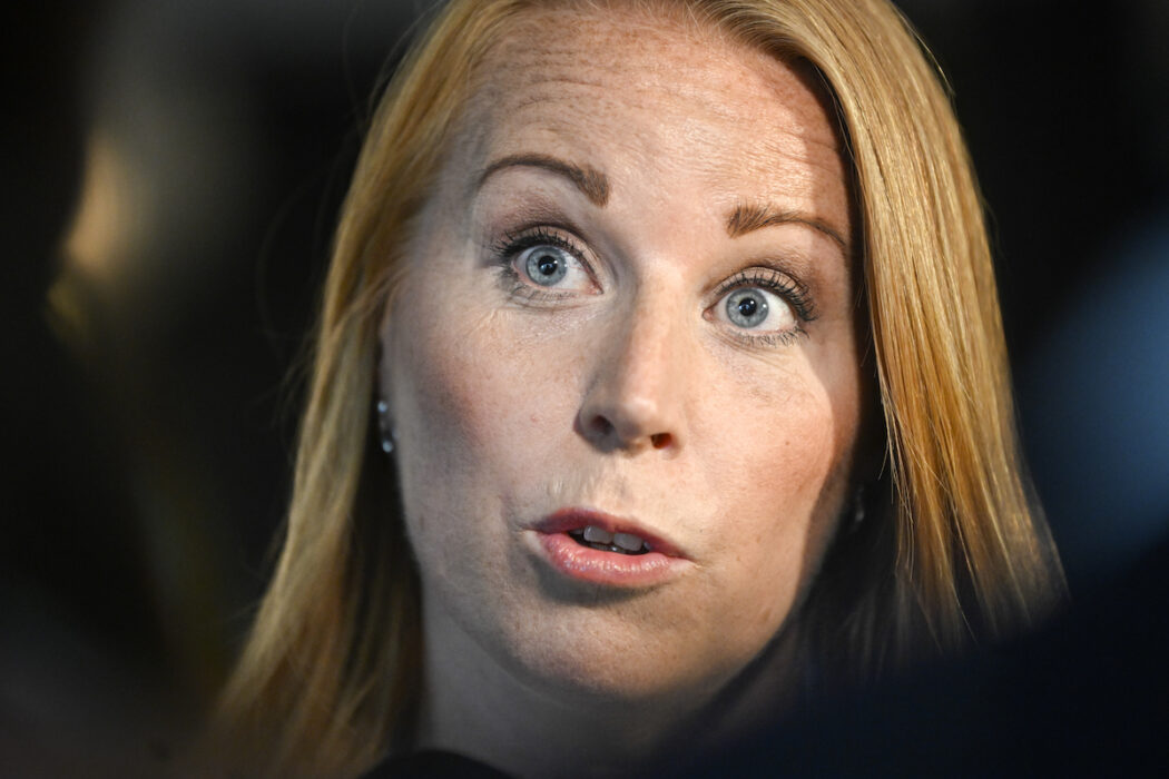 En rad partiledare gav Centerledaren Annie Lööf sitt stöd på torsdagskvällen.