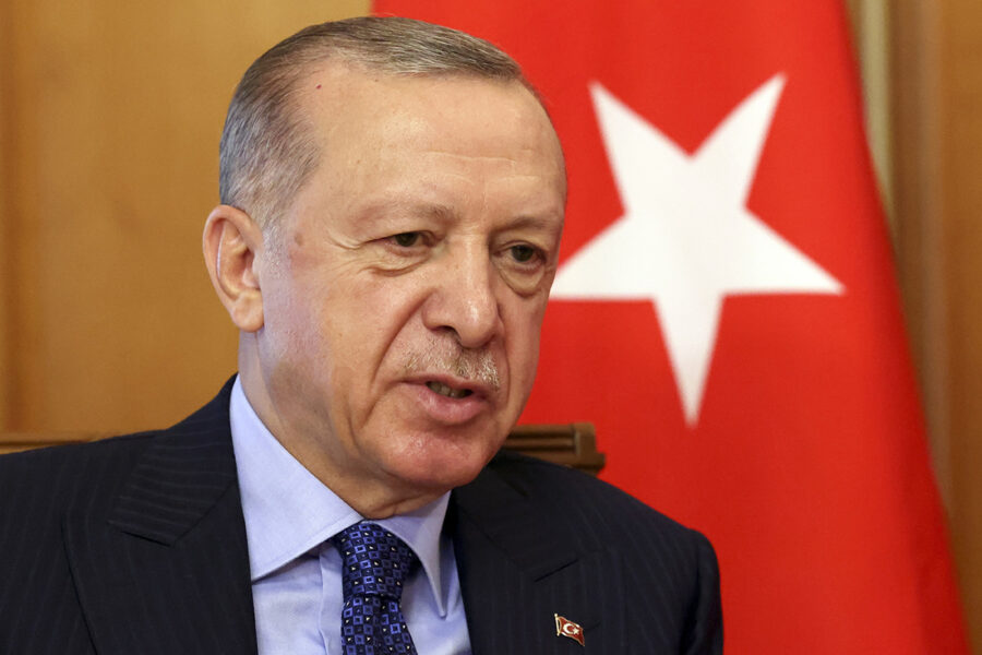 Regeringen utlämnar en turkisk medborgare men det är obekräftat om det är en av de personer som Turkiets president Erdogan begärt utlämnad.