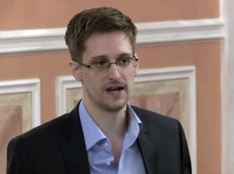 Edward Snowden har bott i Ryssland sedan 2013.