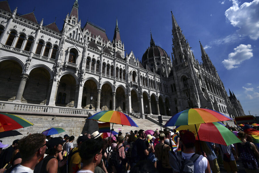 Årets prideparad i Budapest lockade många att protestera mot den alltmer hbtq-fientliga politiken som förs i landet.