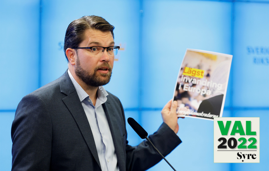 Sverigedemokraternas partiledare Jimmie Åkesson får hård kritik för sitt partis rapport om Sveriges framtida migrationspolitik.