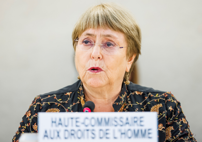 Michelle Bachelet lämnar posten som FN:s människorättschef.