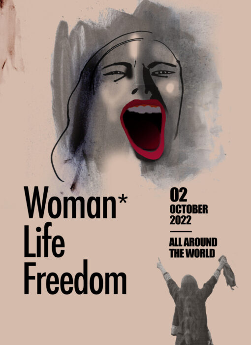Den 2 oktober 2022 går vi tillsammans ut på gatorna i våra städer, skriver The Collective of Iranian feminists.