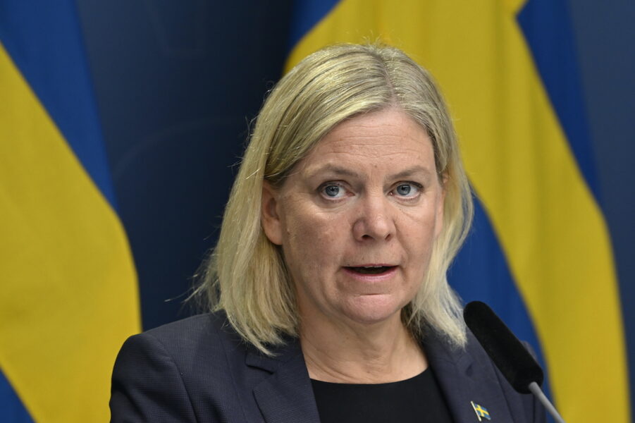 Statsminister Magdalena Andersson.