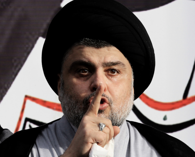Shialedaren Muqtada al-Sadr.