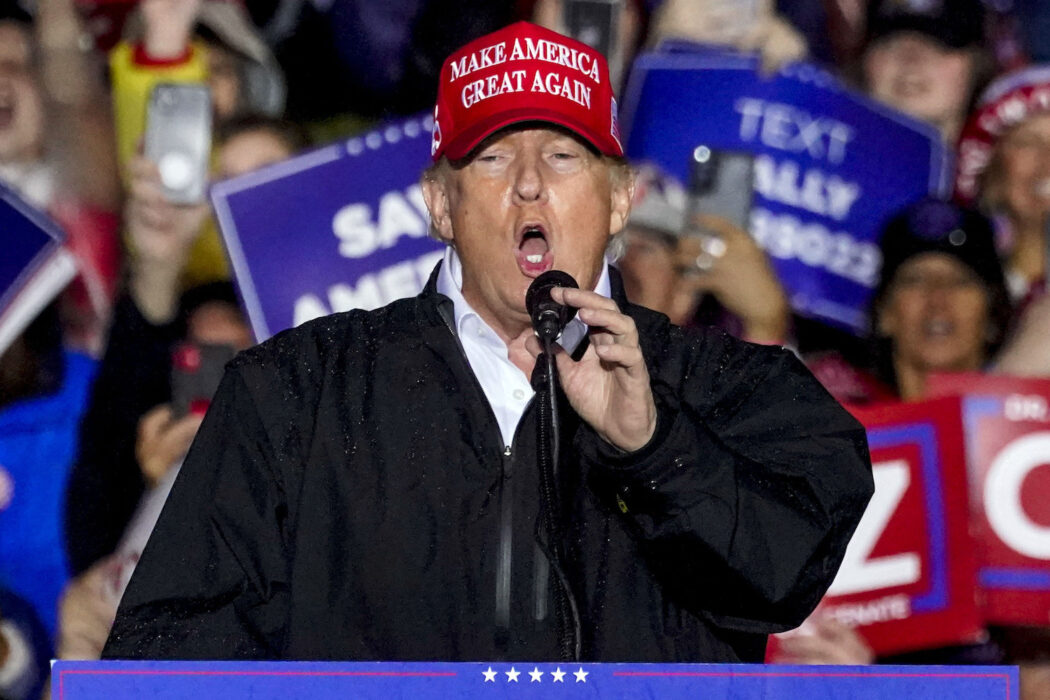USA:s tidigare president Donald Trump.