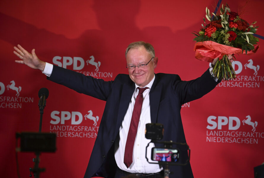 Stephan Weil (SPD), ministerpresident i tyska förbundslandet Niedersachsen.