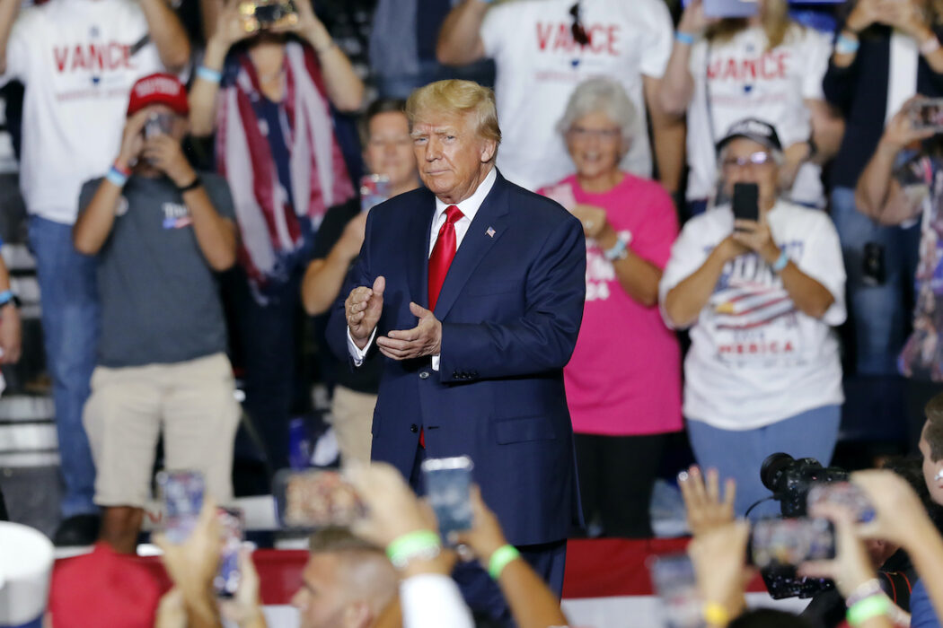 USA:s förre president Donald Trump kritiserade under ett tal i Arizona i helgen Biden-administrationen för dess uttalanden om kriget i Ukraina.