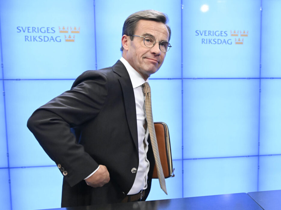 Moderaternas partiledare Ulf Kristersson (M).