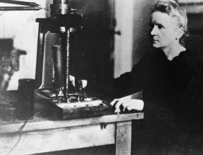 Marie Curie, cirka 1920.