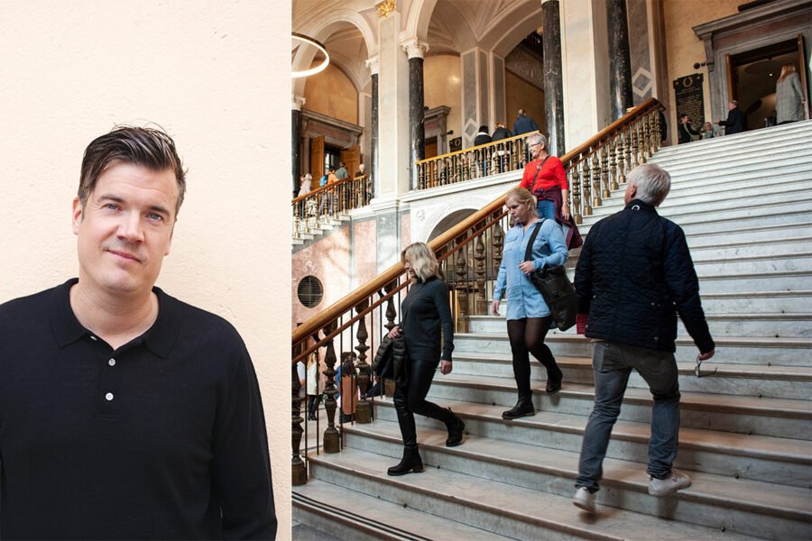  Gunnar Ardelius, generalsekreterare på Sveriges museer, tycker att museerna är dubbelt utsatta.
