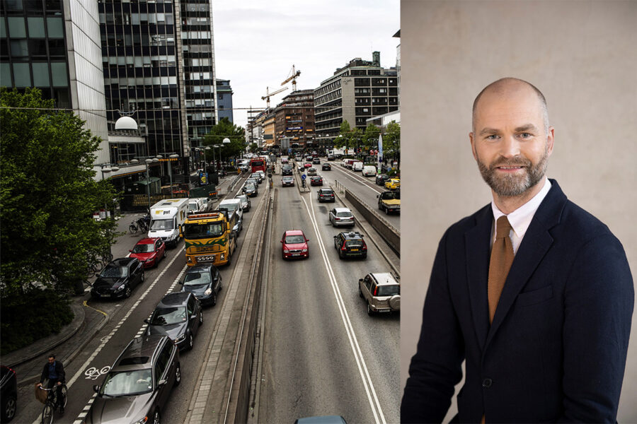  Trafikborgarrådet Lars Strömgren (MP) vill att fler gator i Stockholm ska bli bilfria och först ut är Sveavägen.