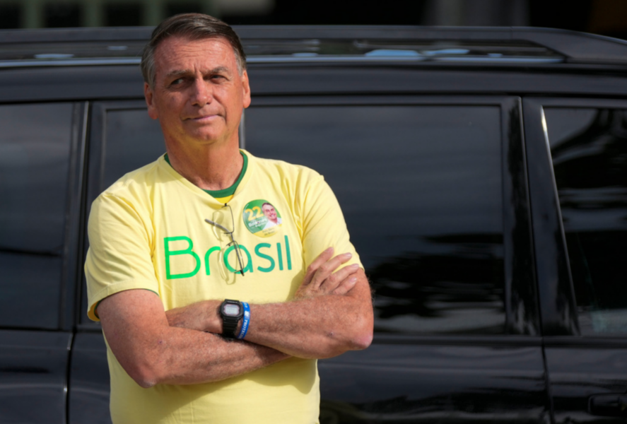 Jair Bolsonaro fick 49,1 procent i presidentvalet.