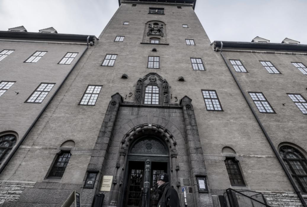Stockholms tingsrätt meddelar sin dom klockan 11.