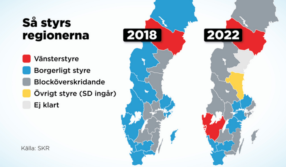 » Nya Och Udda Samarbeten – Så Styrs Regionerna