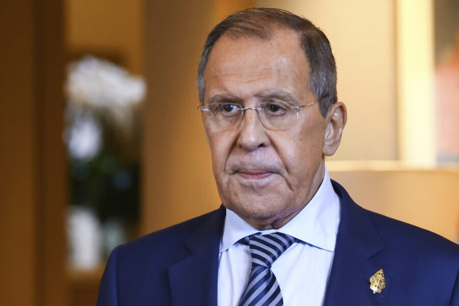 Rysslands utrikesminister Sergej Lavrov får inte delta i OSSE-mötet i december.