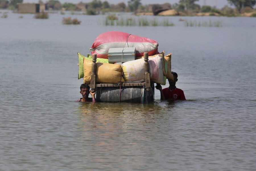 Pakistan är ett av de länder som drabbats hårt av översvämningar.
