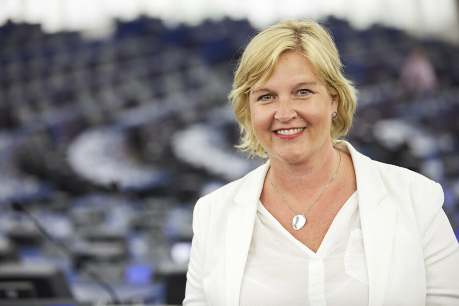 Karin Karlsbro är enda L-ledamot i EU-parlamentet.