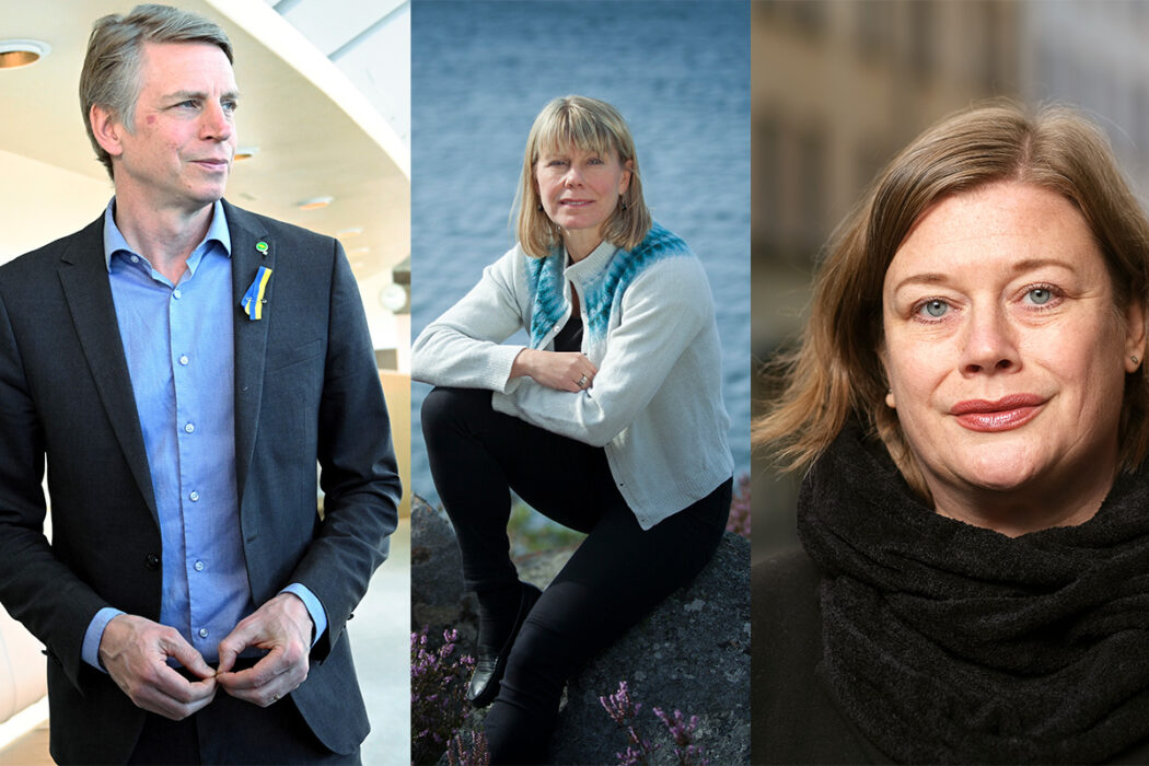 Miljöpartiets Per Bolund, Naturskyddsföreningens Karin Lexén, och Kommunals Malin Ragnegård är alla kritiska till regeringens budget.
