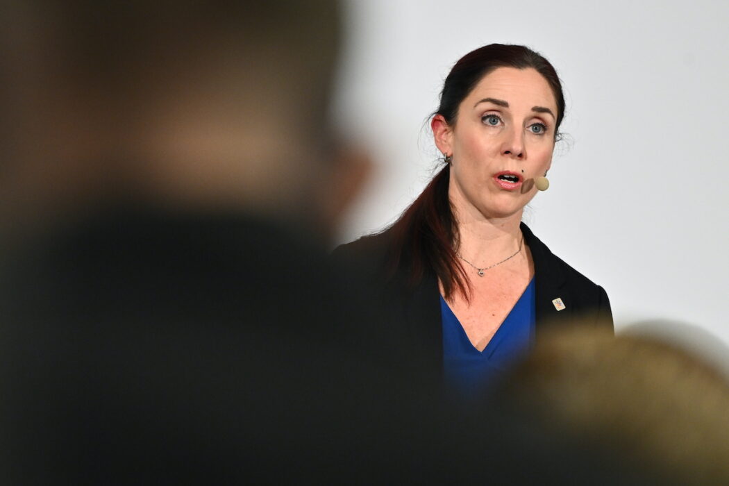 Ulrika Lindstrand, förbundsordförande Sveriges Ingenjörer, var med och beslutade om arbetstidsförkortning på fackförbundets fullmäktige.